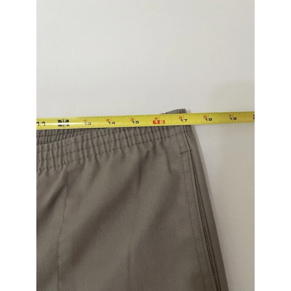 Vintage 80s Levis Stadium Pants Size M Khaki Elastic Drawstring